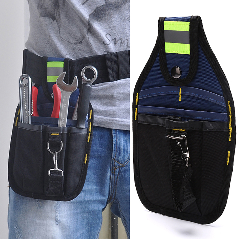 Leather Work Organiser - Tool Holder Pouch Bag Work Belt