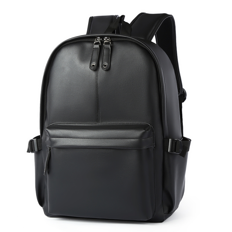 Leather Work Womens Backpack - MATE ELAN Classic Business Leather Laptop