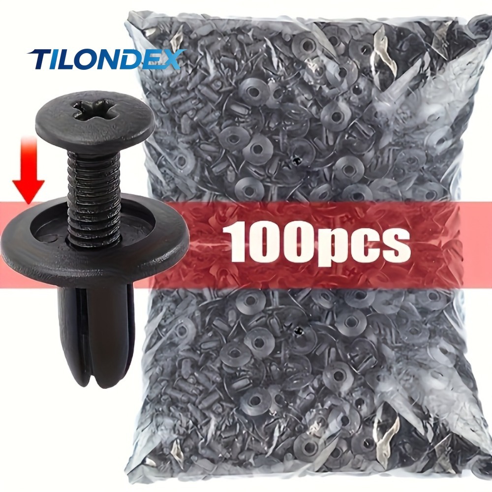 Rivet Setter Tool - TILONDEX 100pcs Automotive Fastener Clip Set