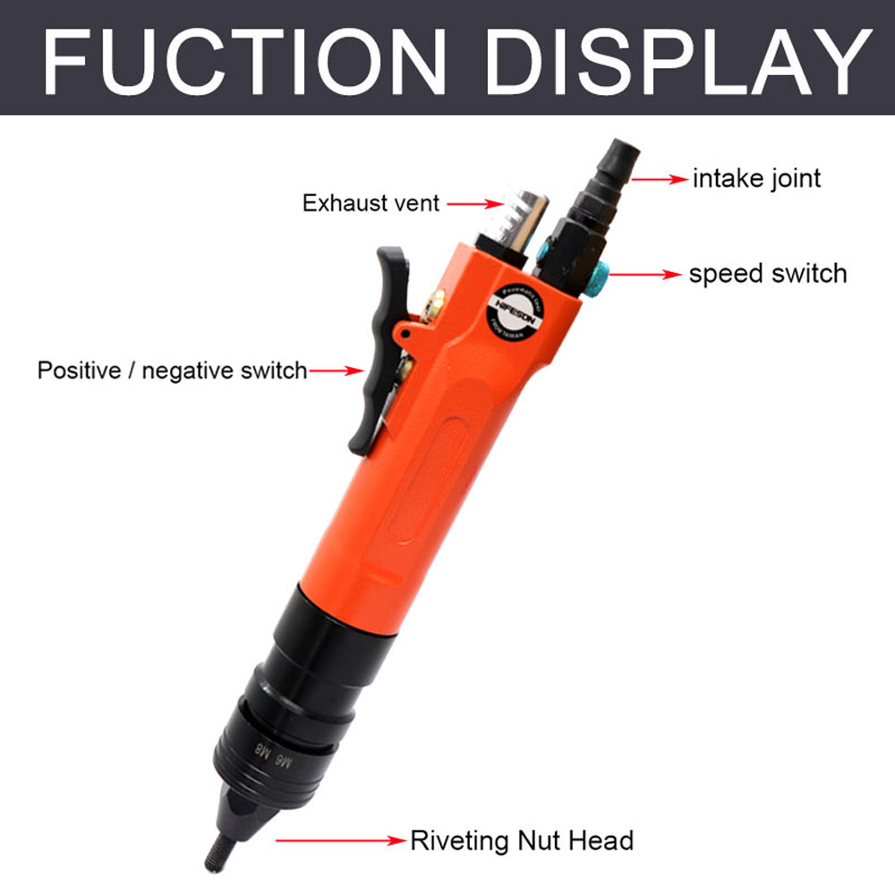 HIFESON Pneumatic Air Rivet Nu - Rivet Setter Tool 评论和价格