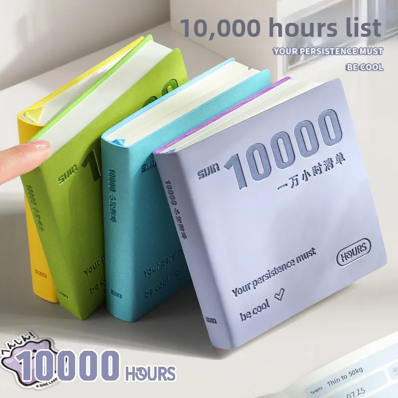 10000-Hour Leather Planner Sel - Leather Work Notepad 评论和价格