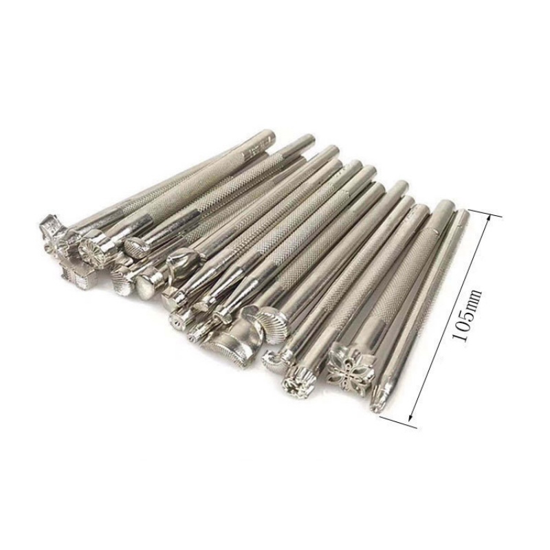 20Pcs Leather Stamping Tools L - Leather Work Organiser 评论和价格