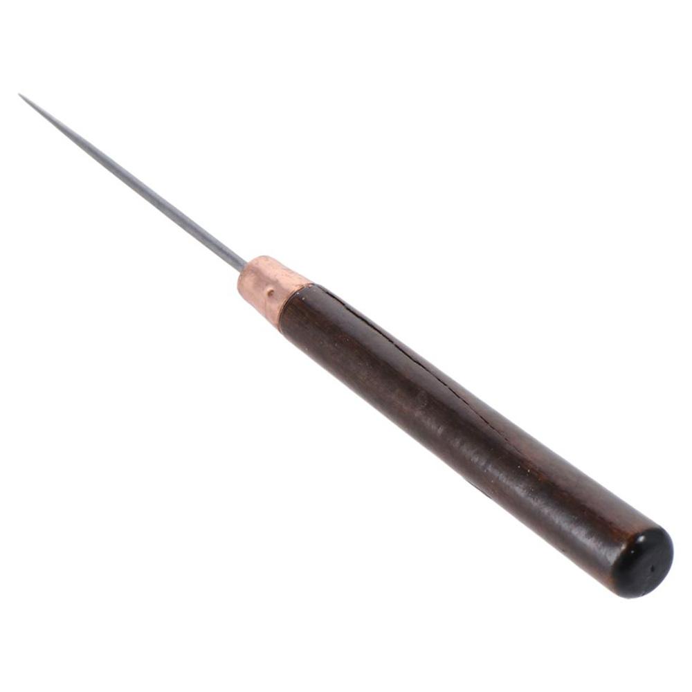 3Pcs Wooden Handle Scratch Awl - Leatherwork Punch 评论和价格