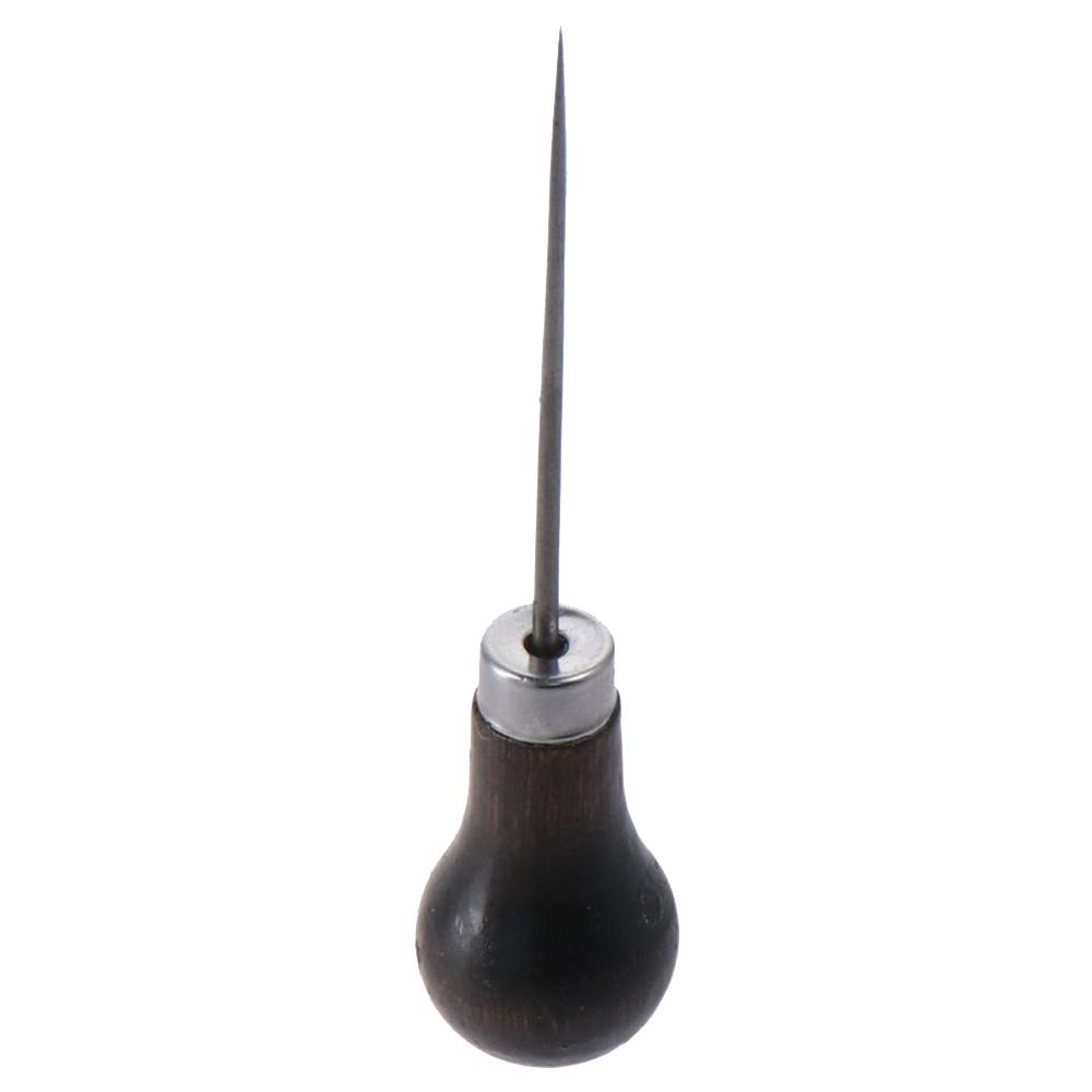 3Pcs Wooden Handle Scratch Awl - Leatherwork Punch 评论和价格