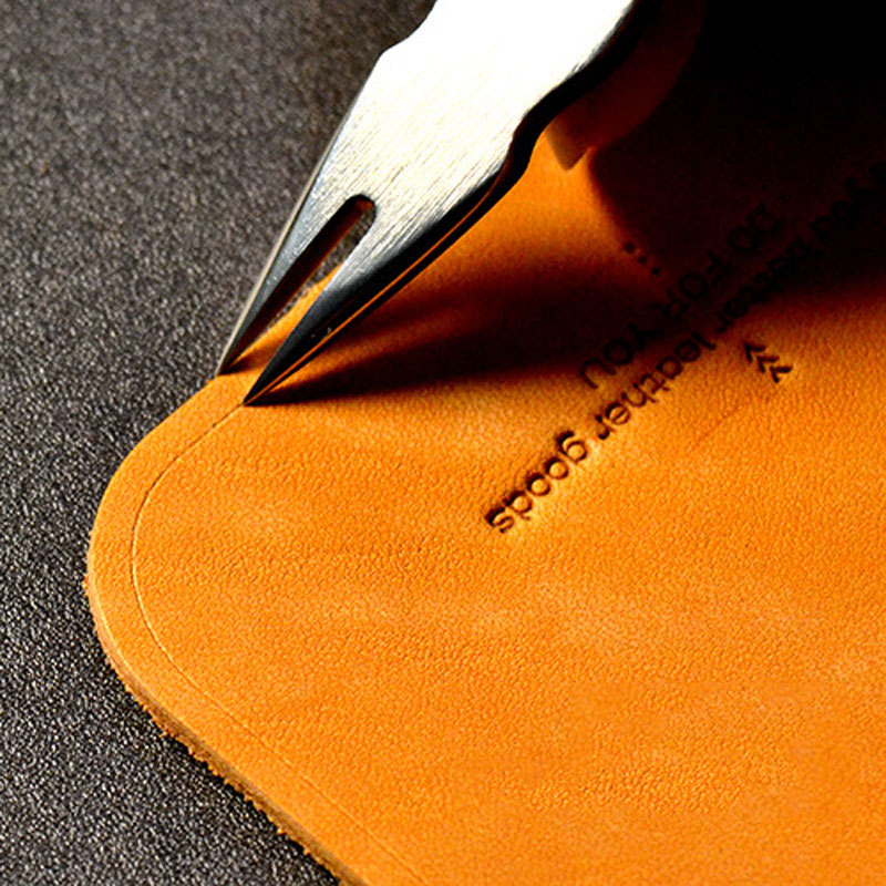 1Pc Leather Shallow Slot Edge  - Leather Work Organiser 评论和价格