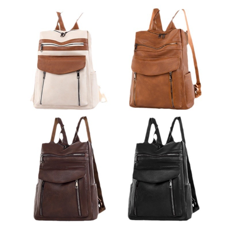 New Arrival Leather Laptop PU  - Leather Work Womens Backpack 评论和价格