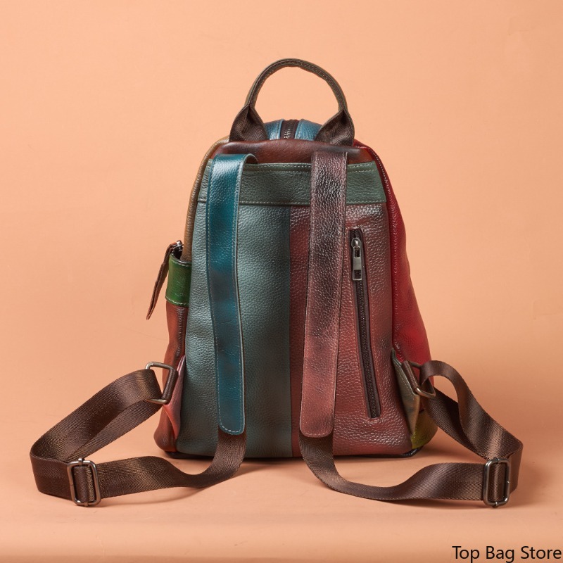 Vintage Elegant Work Backpack  - Leather Work Womens Backpack 评论和价格