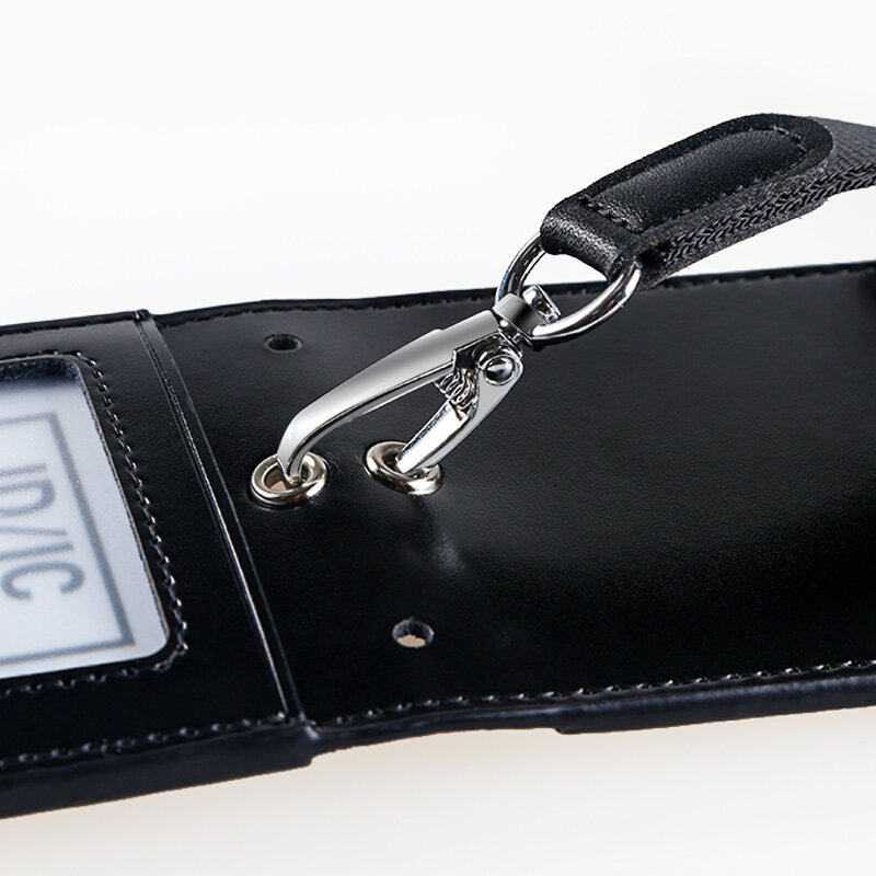Genuine Leather ID Badge Holde - Leatherworker Name 评论和价格