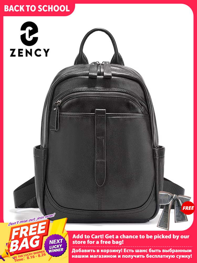 Zency Women's Genuine Leather  - Leather Work Womens Backpack 评论和价格