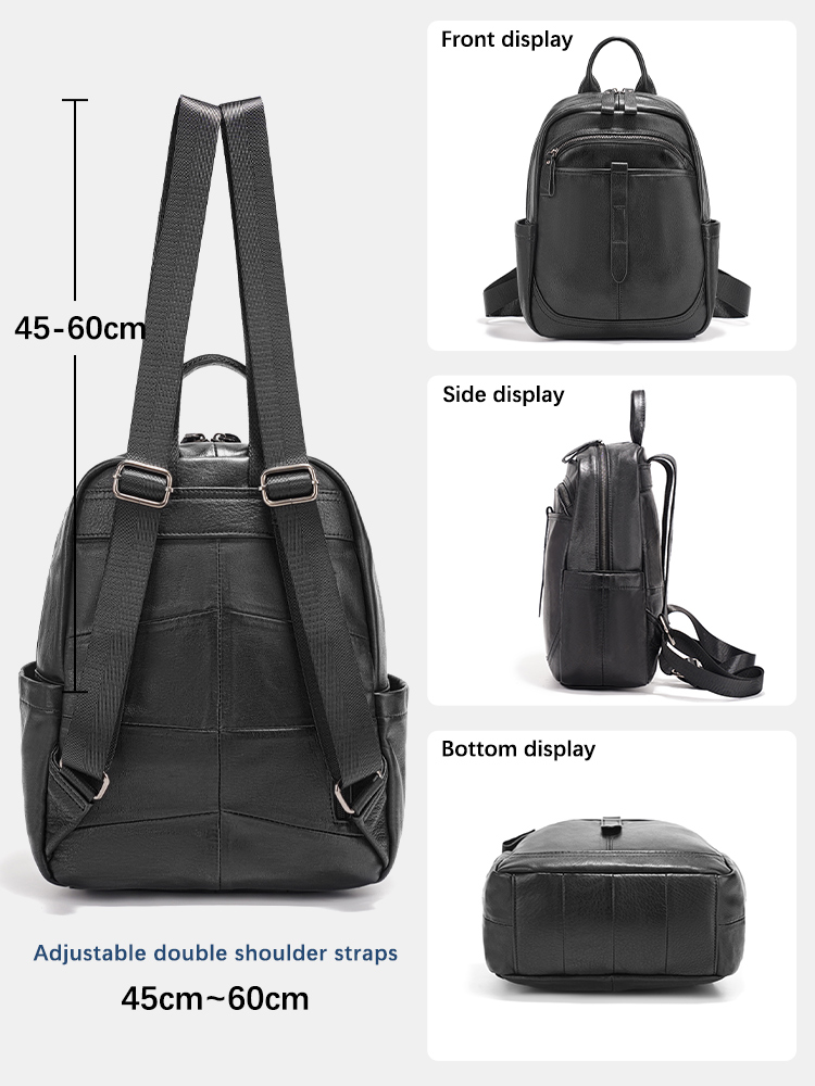 Zency Women's Genuine Leather  - Leather Work Womens Backpack 评论和价格