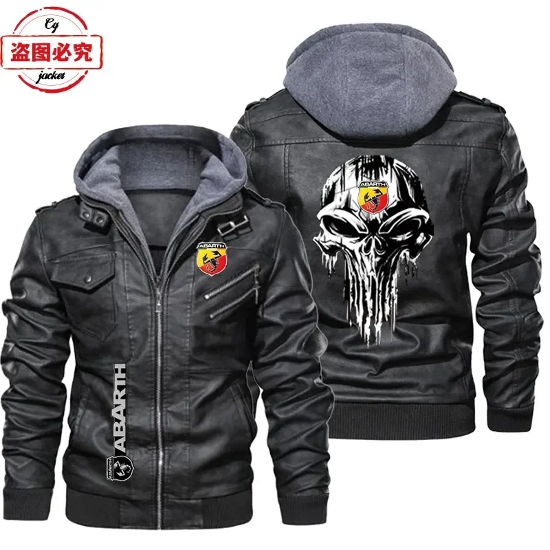 European Size Leather jacket A - Leather Work Jacket With Hood 评论和价格