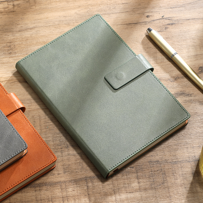 A5 Business Notebook Color-Cha - Leather Work Notepad 评论和价格