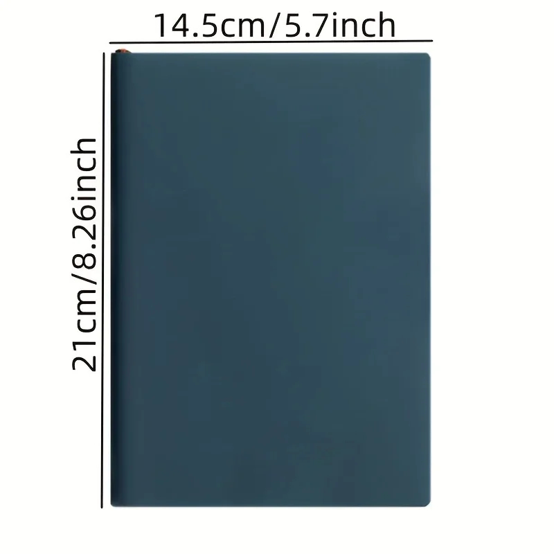 A5 Soft Leather Notebook with  - Leather Work Notepad 评论和价格