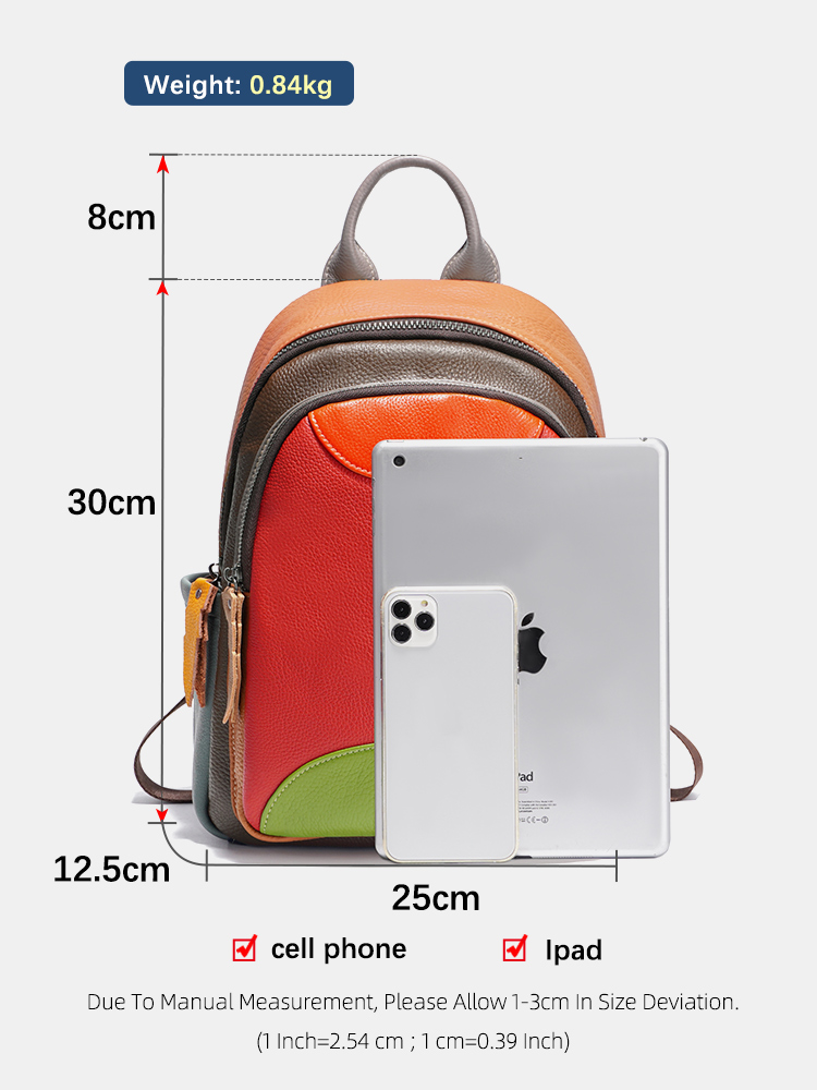 Zency Women's Genuine Leather  - Leather Work Womens Backpack 评论和价格