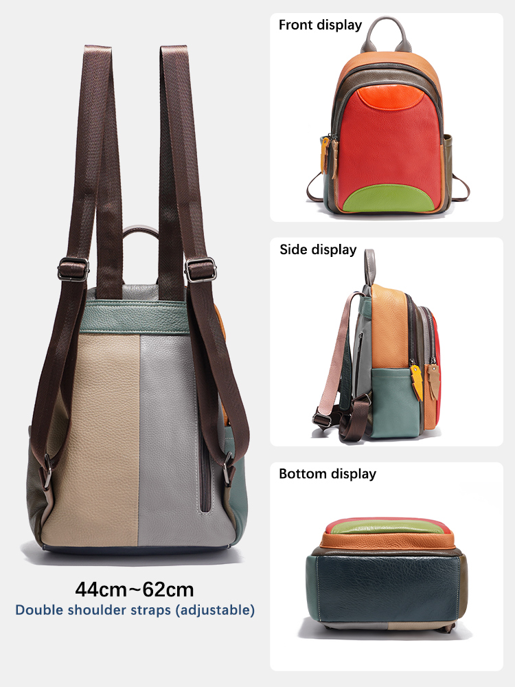 Zency Women's Genuine Leather  - Leather Work Womens Backpack 评论和价格