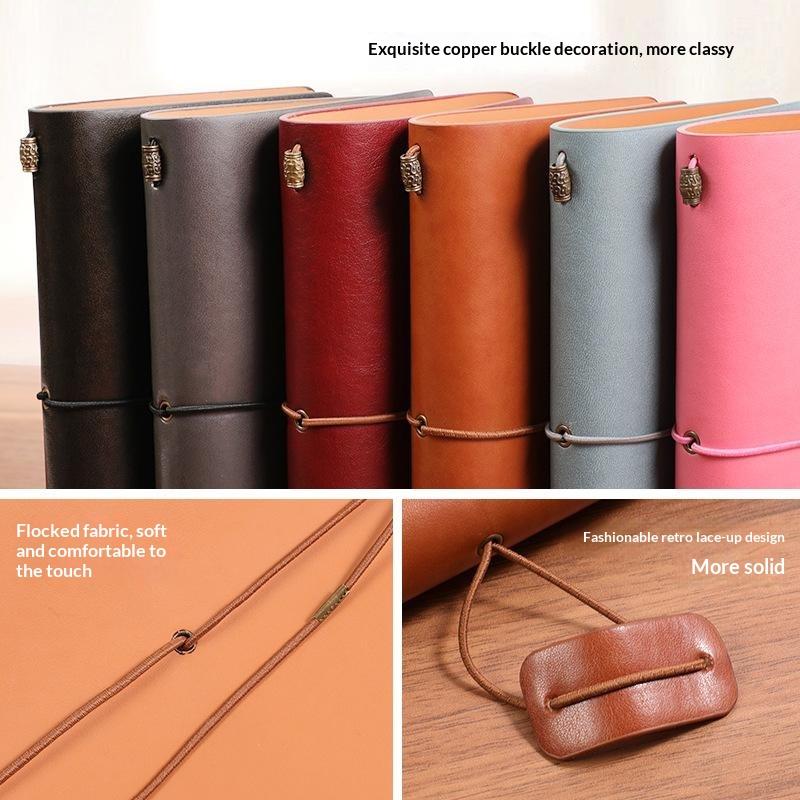 Hot Vintage PU Leather Refilla - Leather Work Notepad 评论和价格