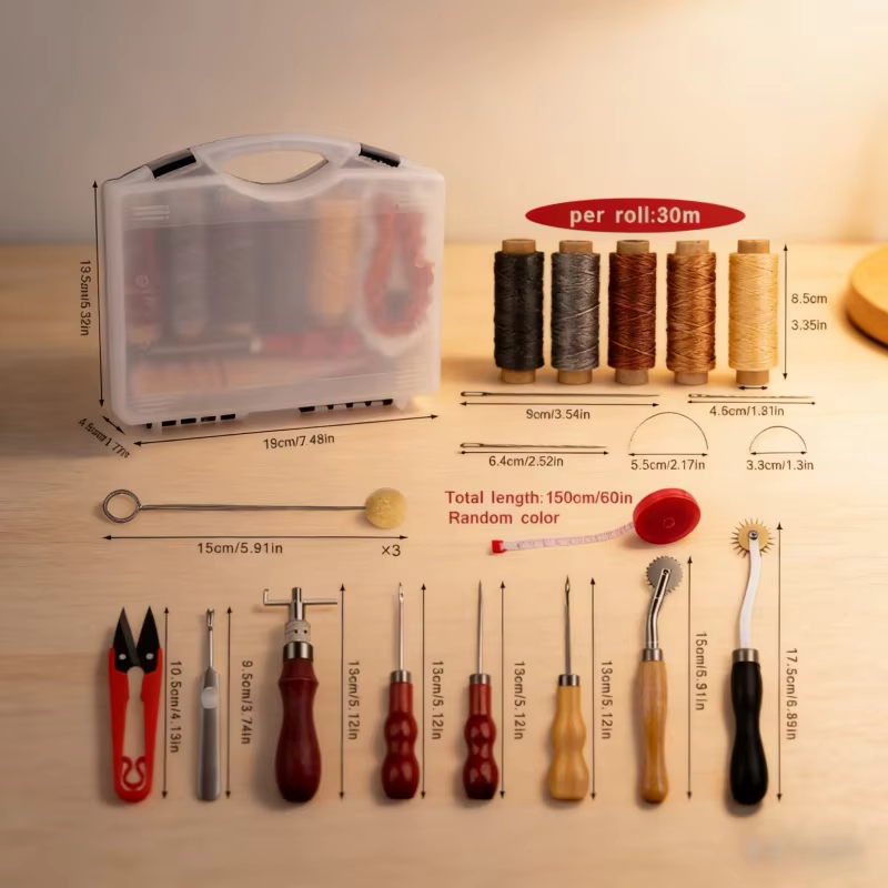 Leather Craft Tool Kit Leather - Leatherwork Punch 评论和价格