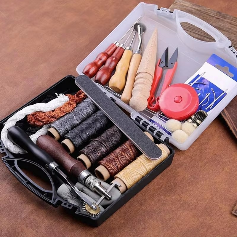 Leather Craft Tool Kit Leather - Leatherwork Punch 评论和价格