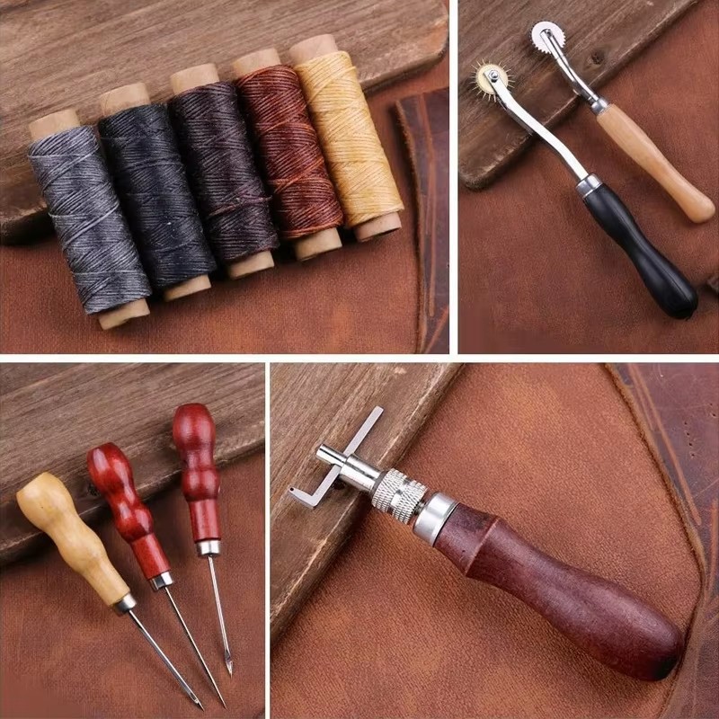 Leather Craft Tool Kit Leather - Leatherwork Punch 评论和价格