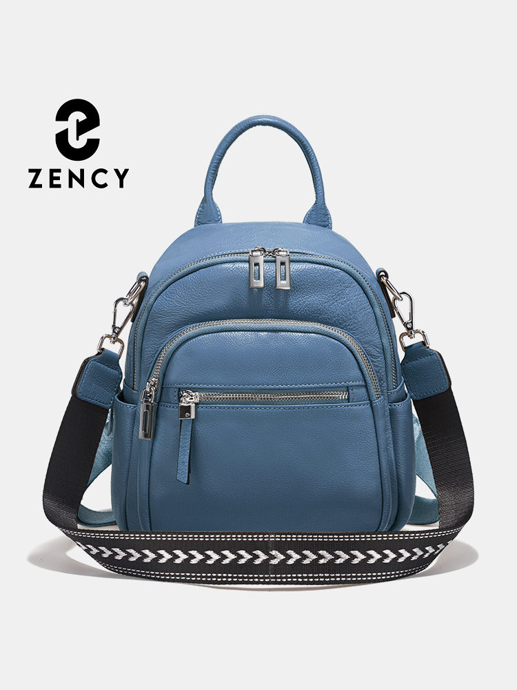 Zency Genuine Leather Small Ba - Leather Work Womens Backpack 评论和价格