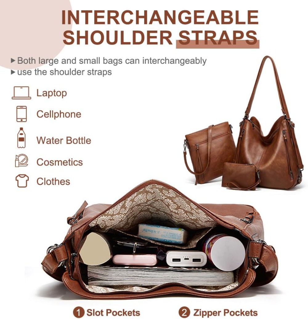 Luxury Women Tote Bag Handbags - Leather Work Womens Backpack 评论和价格
