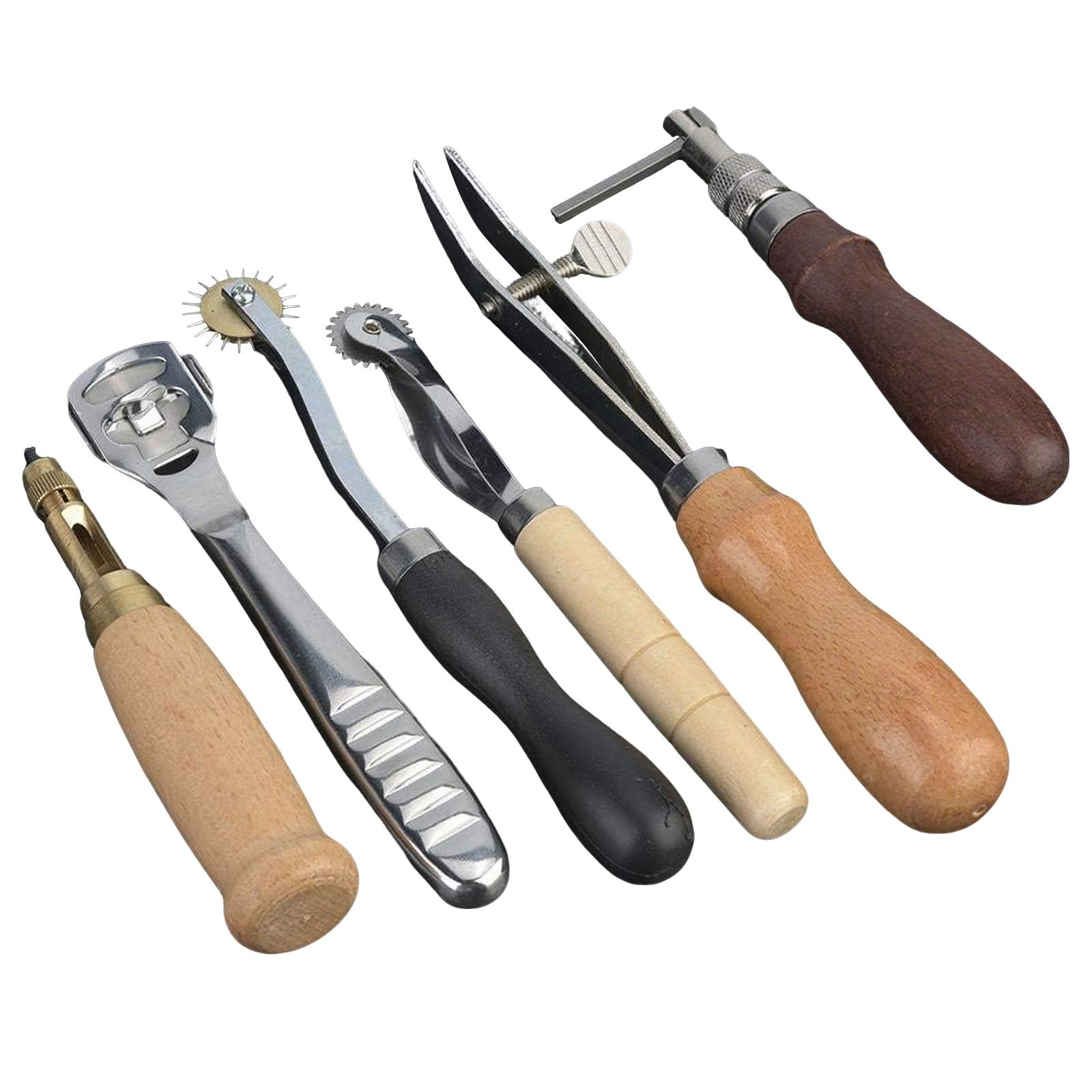 Leather Tools, 19 Pcs Leather  - Leatherwork Punch 评论和价格