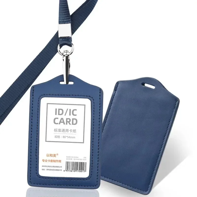 ID Card Holder Solid Color Lea - Leatherworker Name 评论和价格