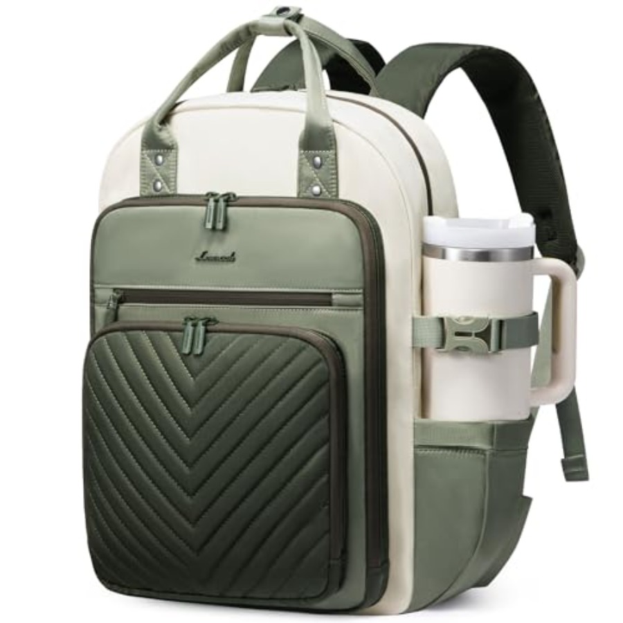 Laptop Backpack for Women, Wat - Leather Work Womens Backpack 评论和价格