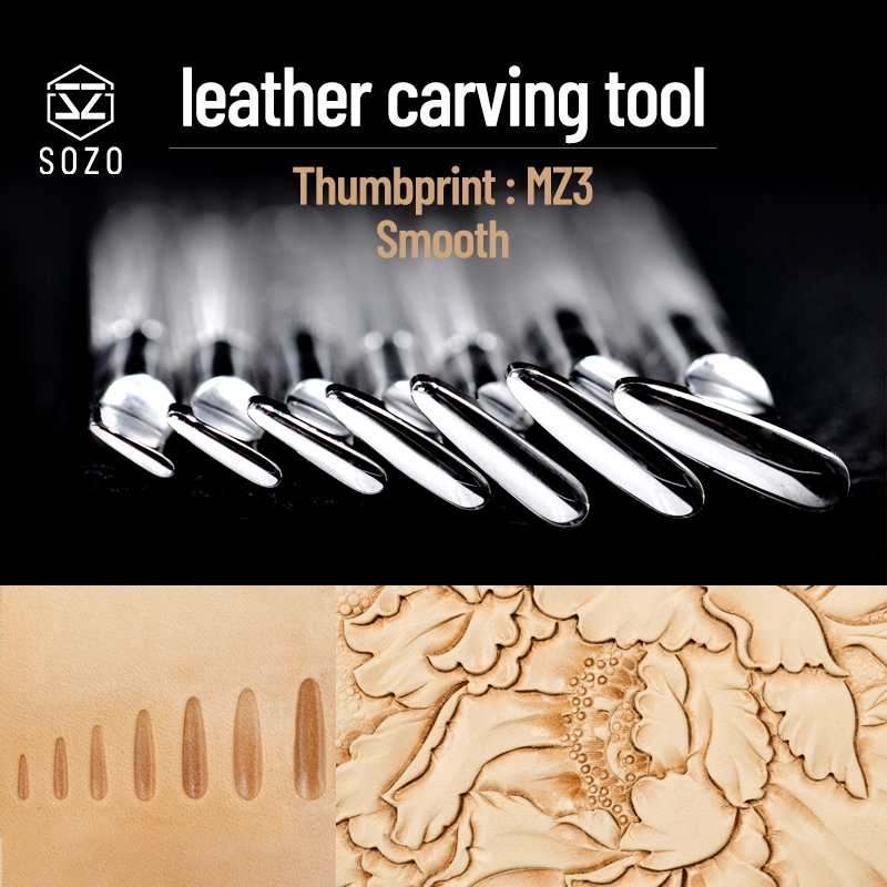 SOZO MZ3 Leather Work Stamping - Leather Work Organiser 评论和价格